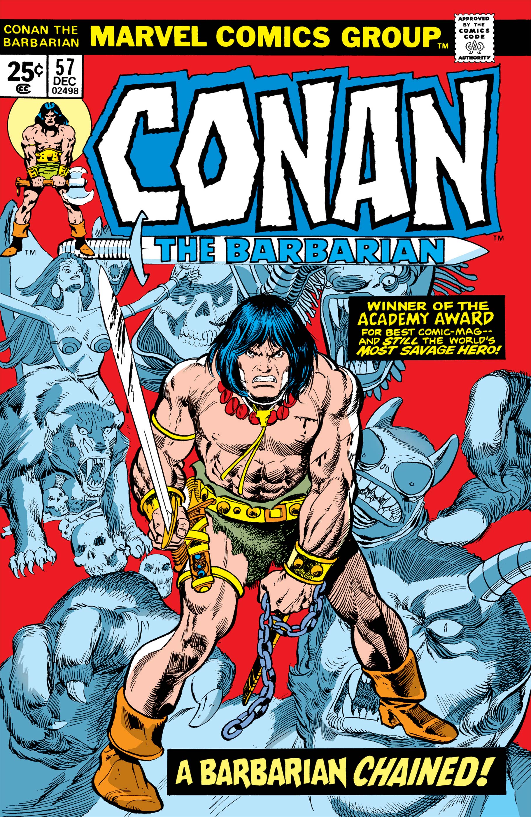 Random comic issue logo