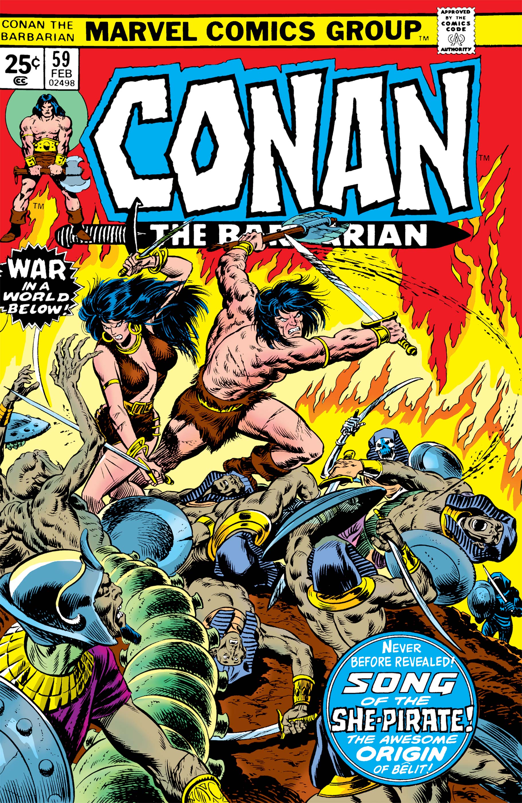 Random comic issue logo