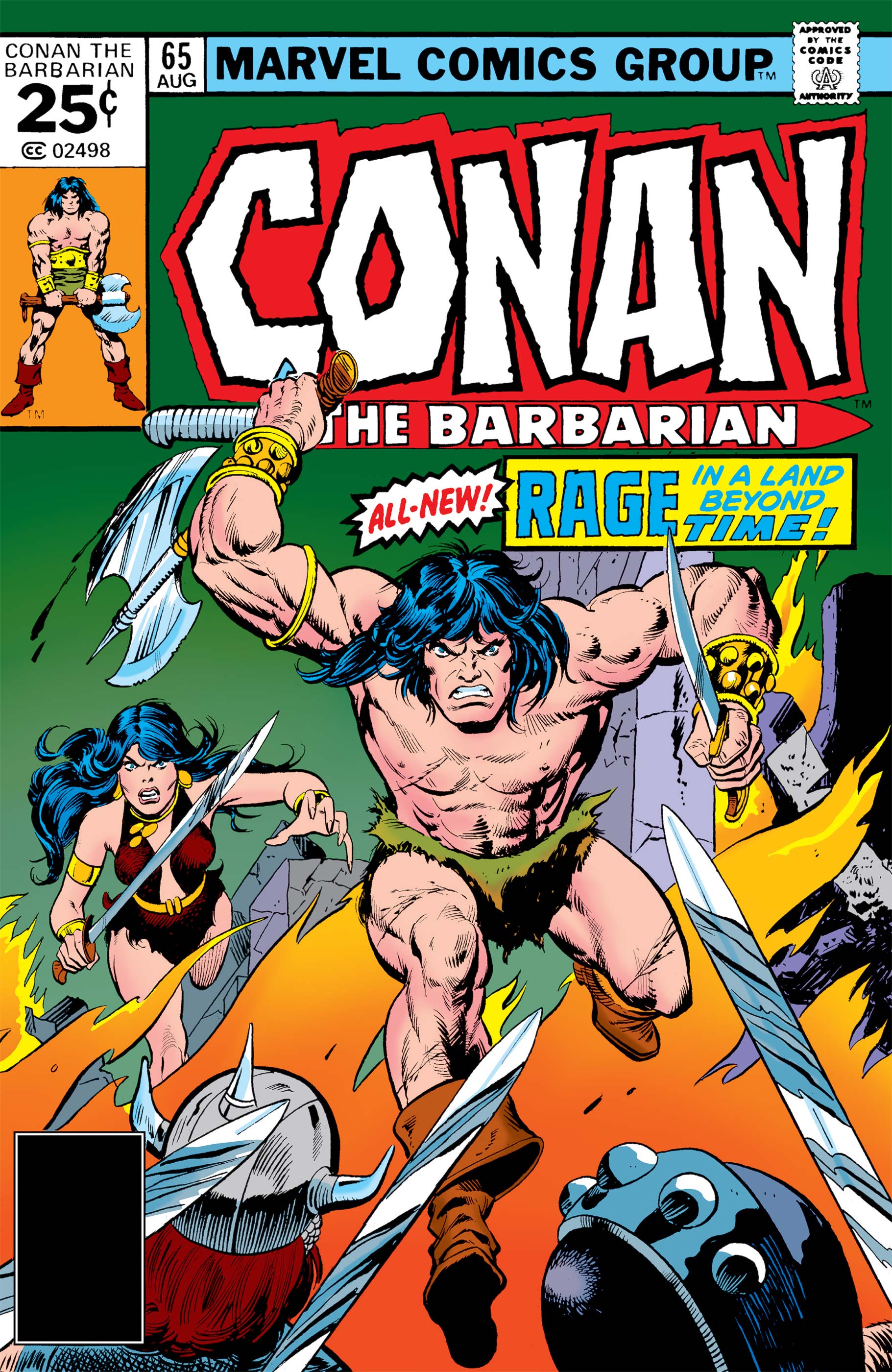 Random comic issue logo