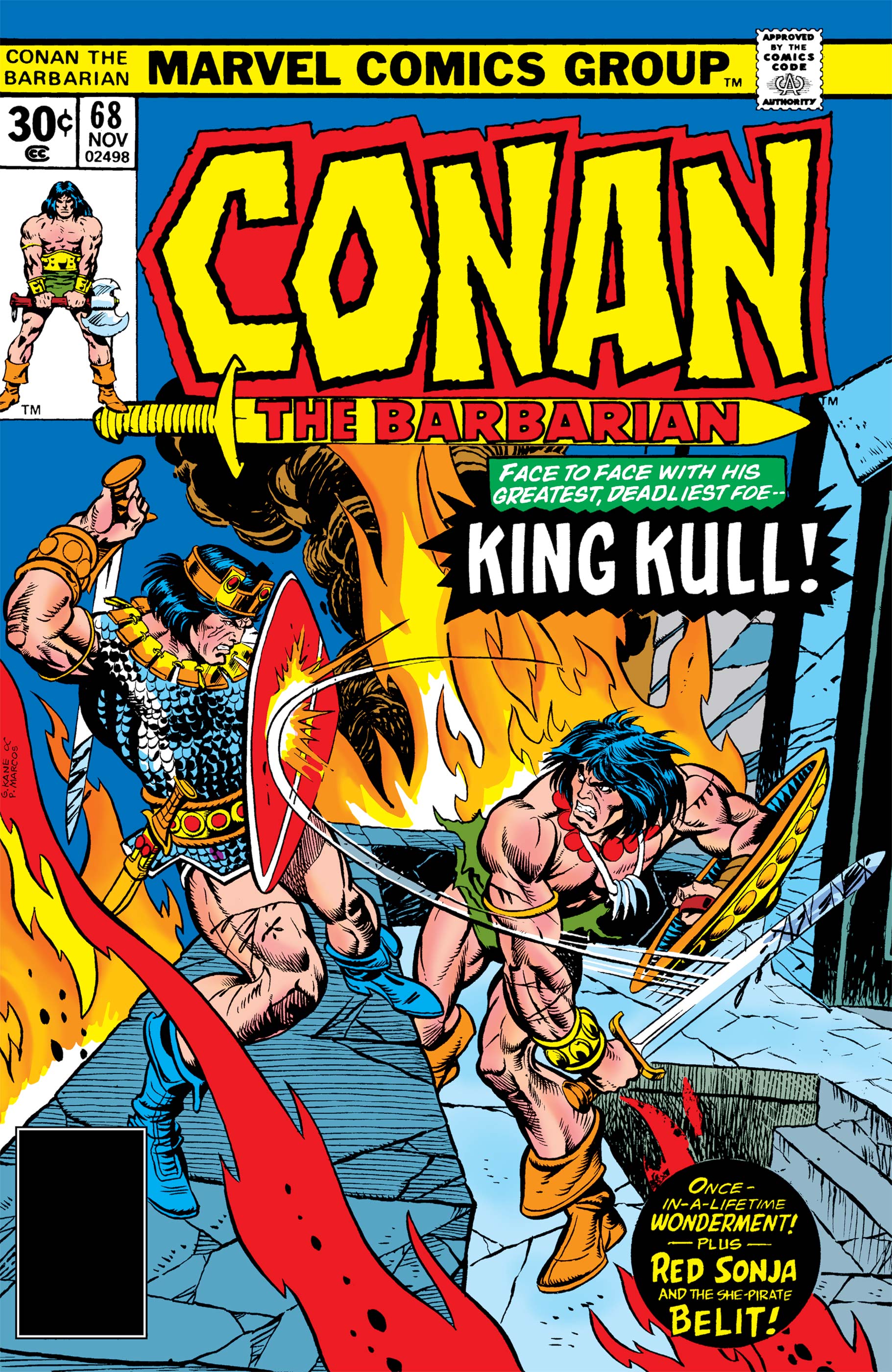 Random comic issue logo