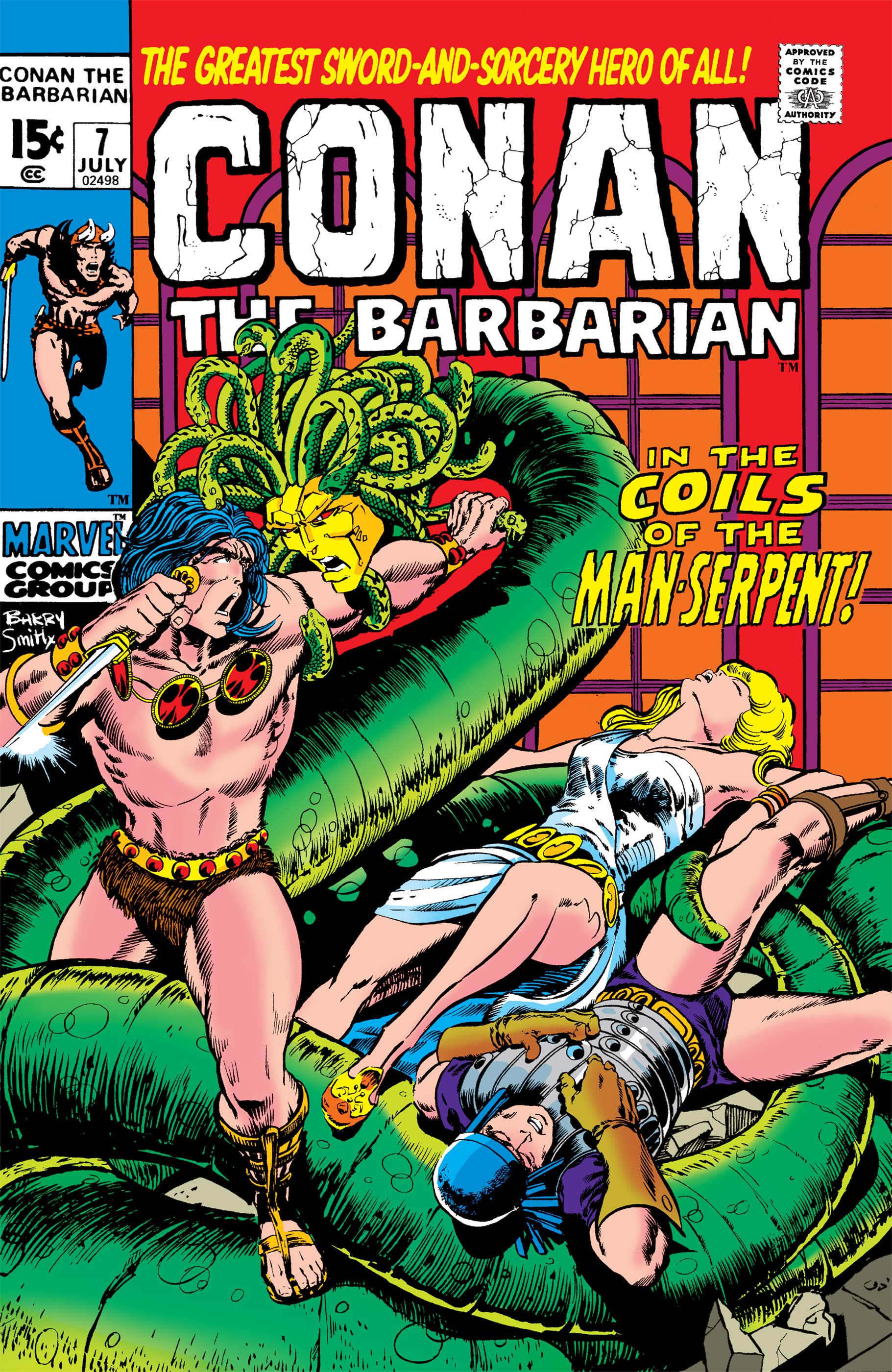 Random comic issue logo