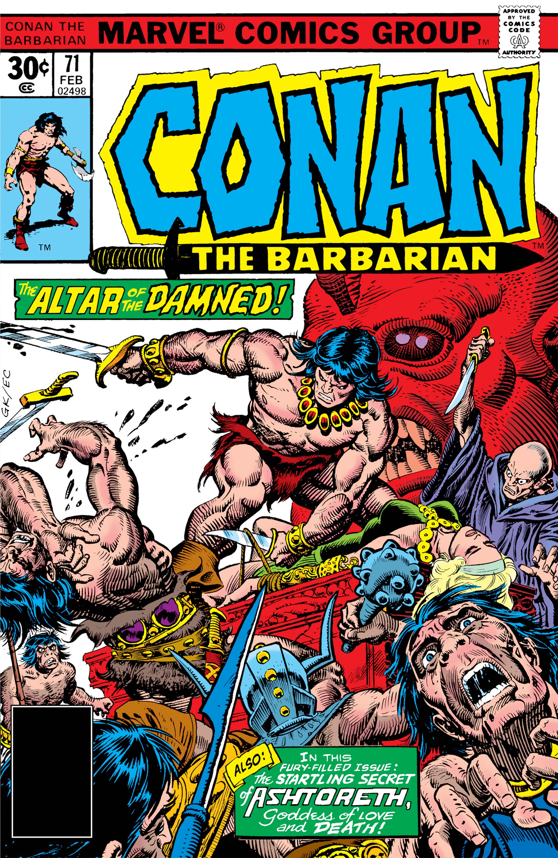 Random comic issue logo
