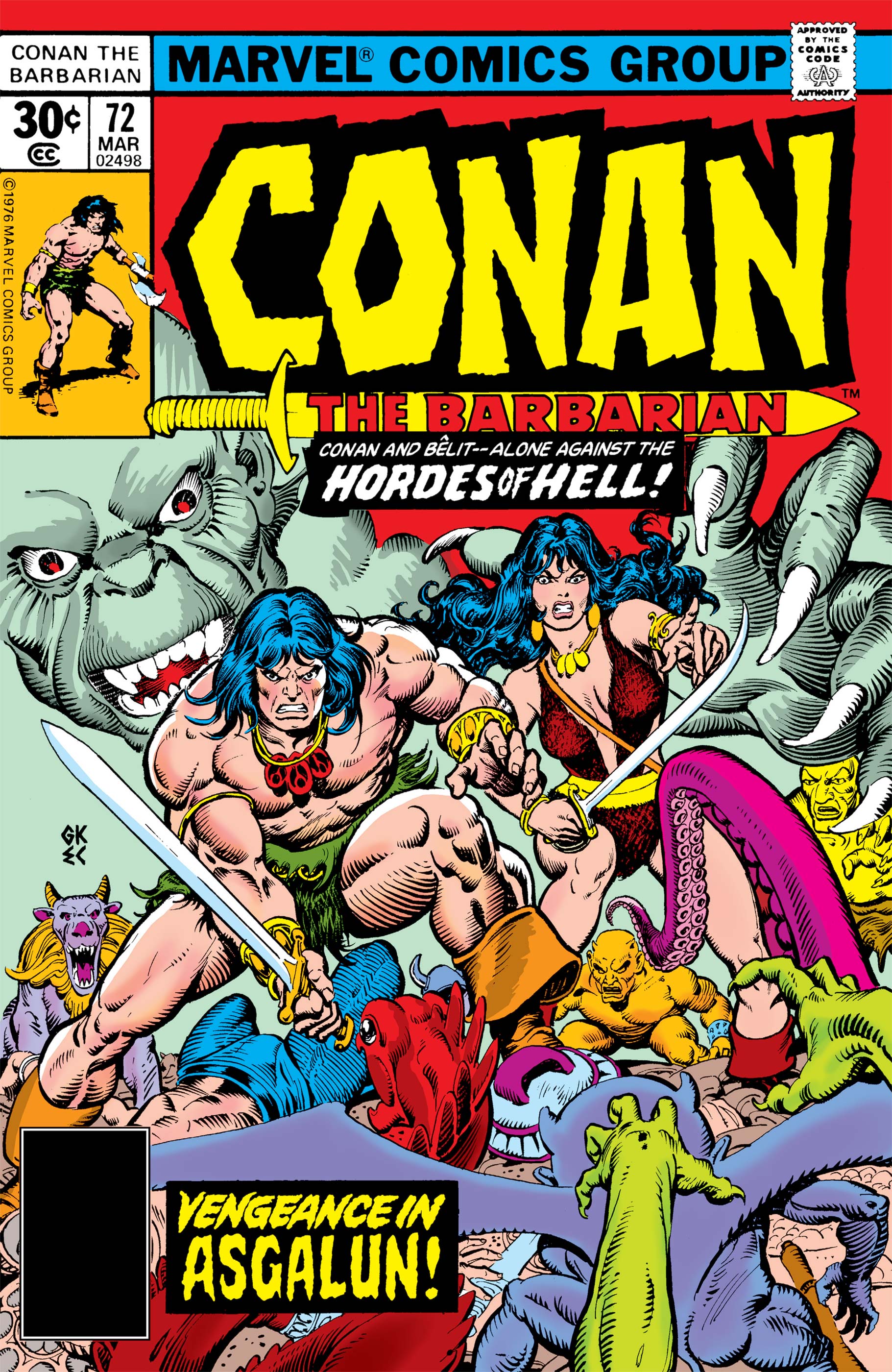 Random comic issue logo