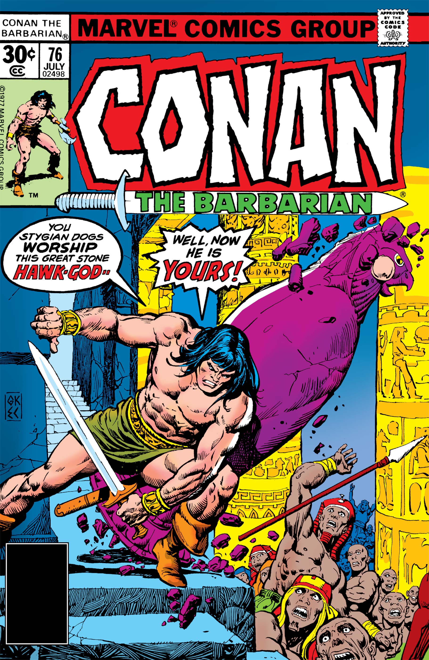 Random comic issue logo
