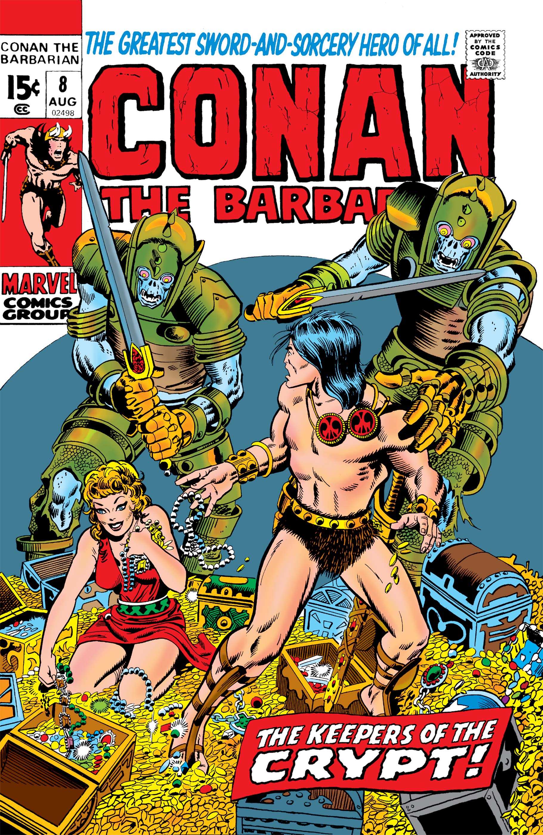 Random comic issue logo