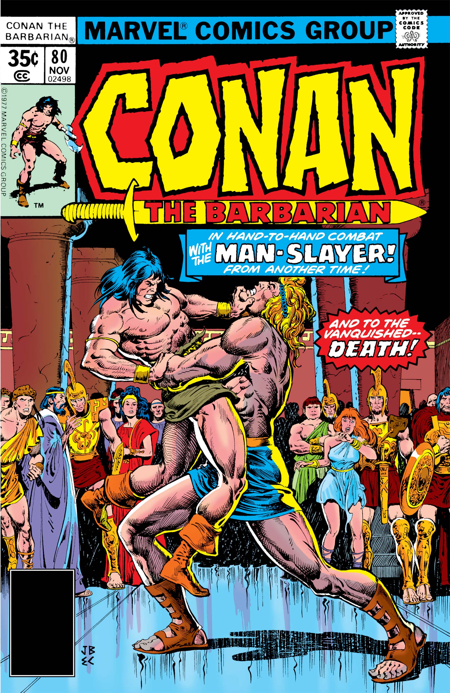 Random comic issue logo
