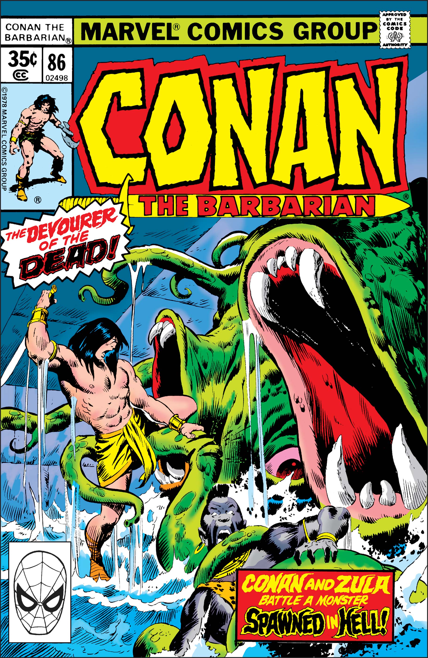 Random comic issue logo