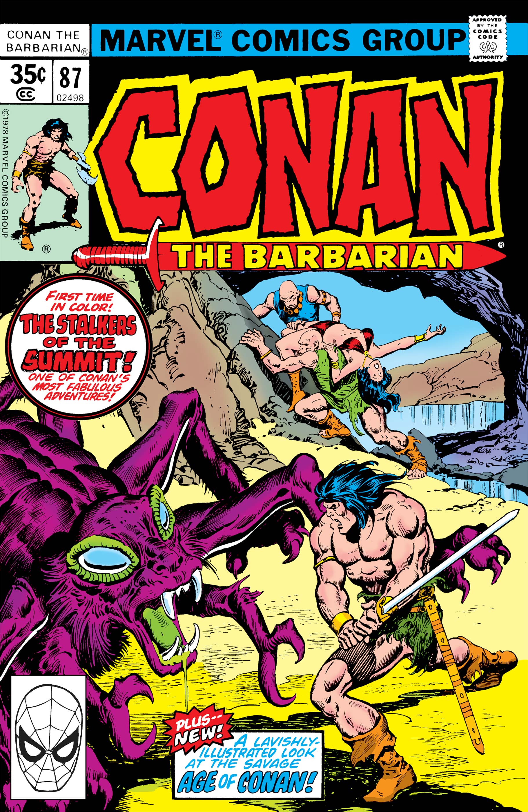 Random comic issue logo