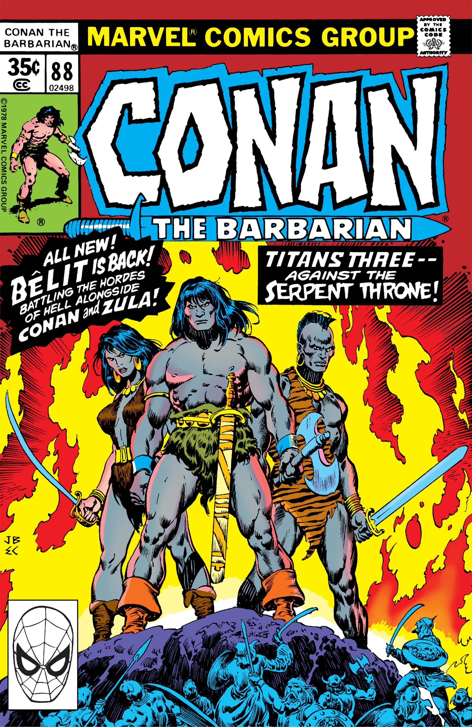 Random comic issue logo