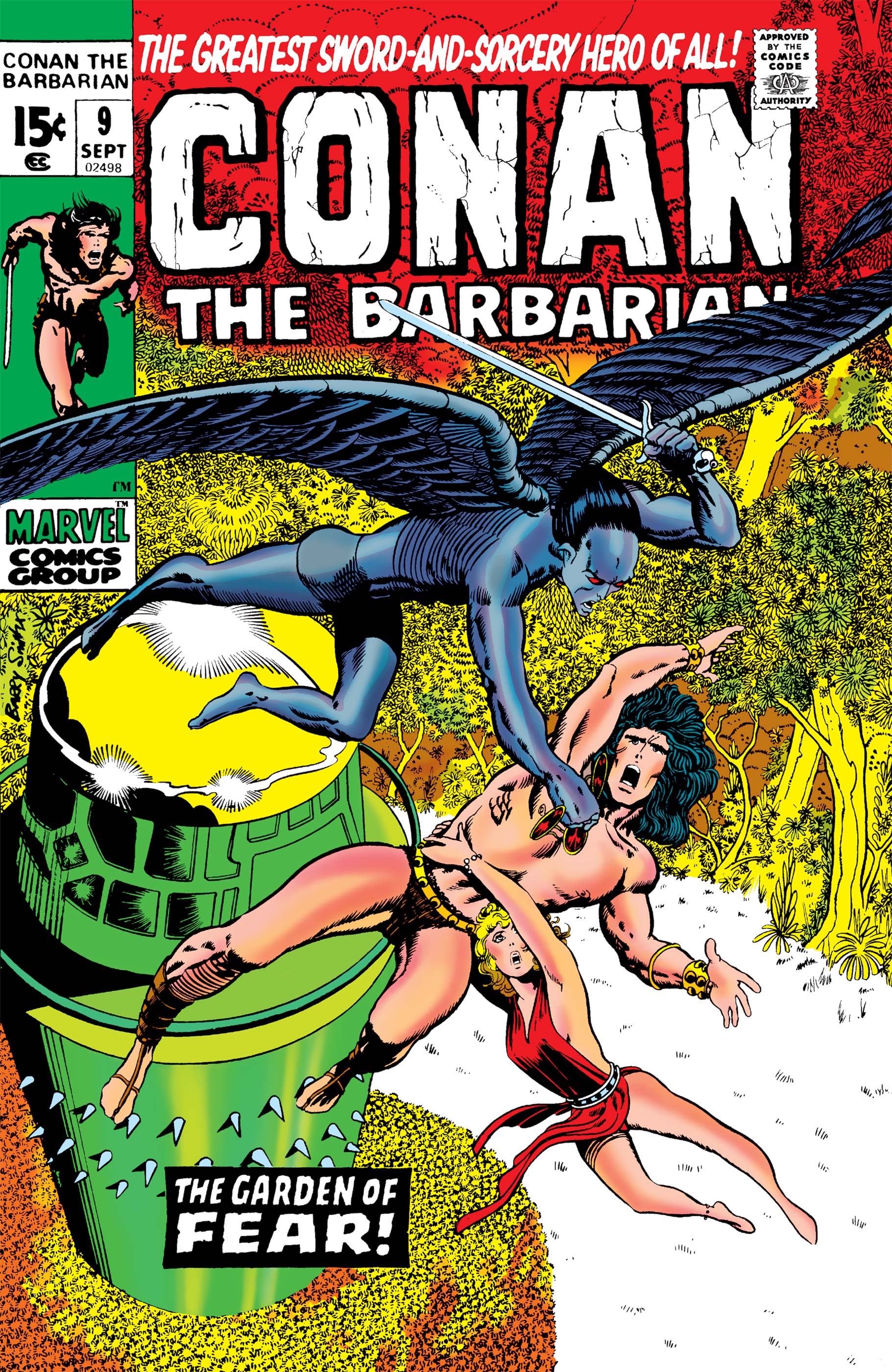 Random comic issue logo